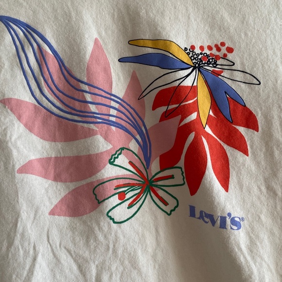 Levi’s cropped floral shirt - Picture 2 of 5